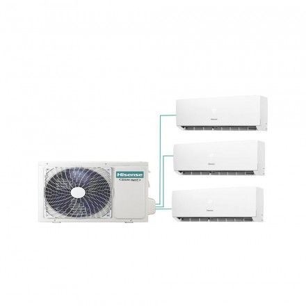 Climatiseur 2x1 HISENSE 2AMW52 (Unité Interior e Unité Exterior)
