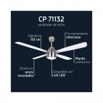 Ventilateur de Plafond ORBEGOZO CP 71132