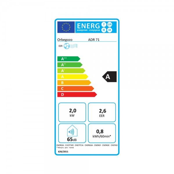 Climatiseur Portable ORBEGOZO ADR 71