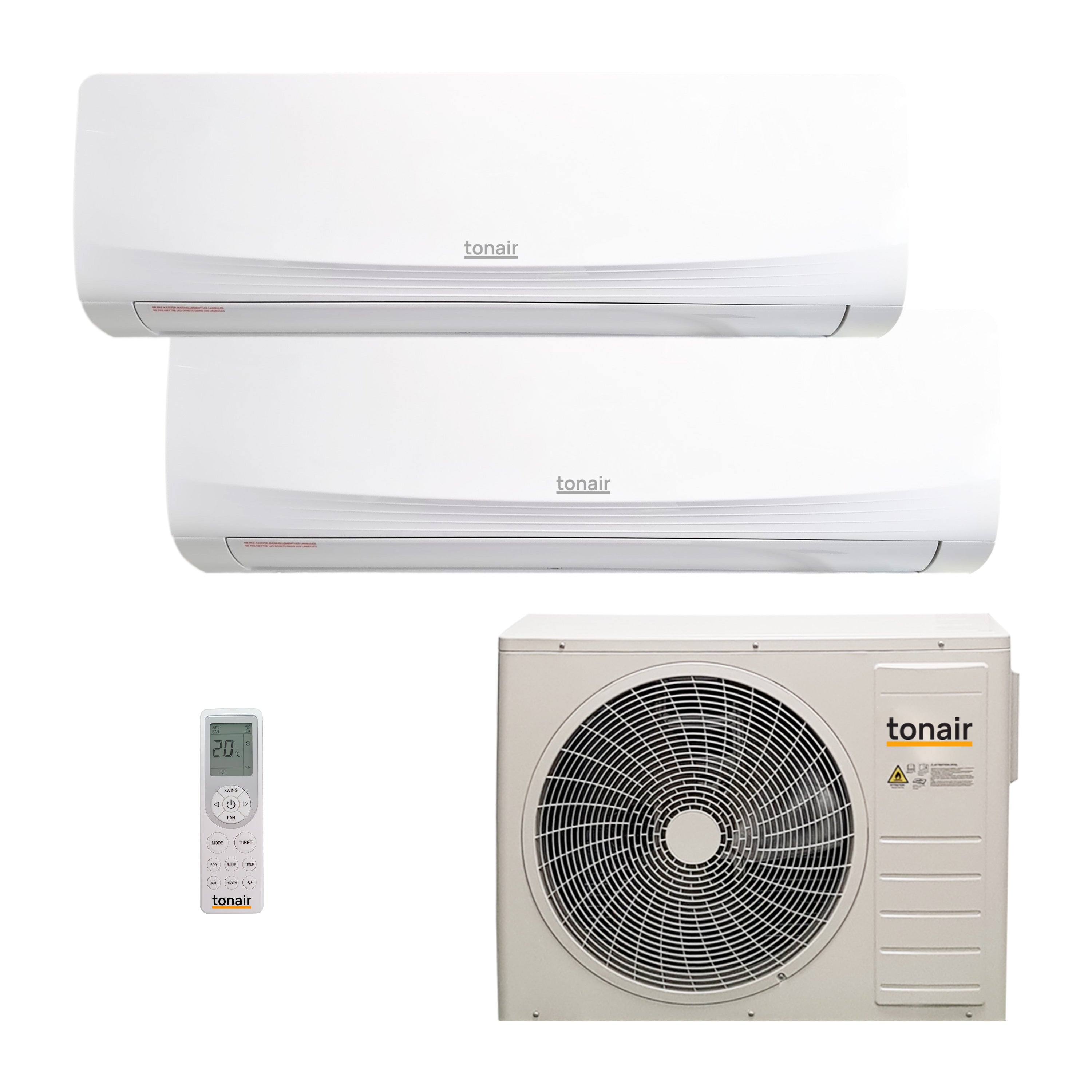 Climatiseur Bisplit Réversible Airton Tonair